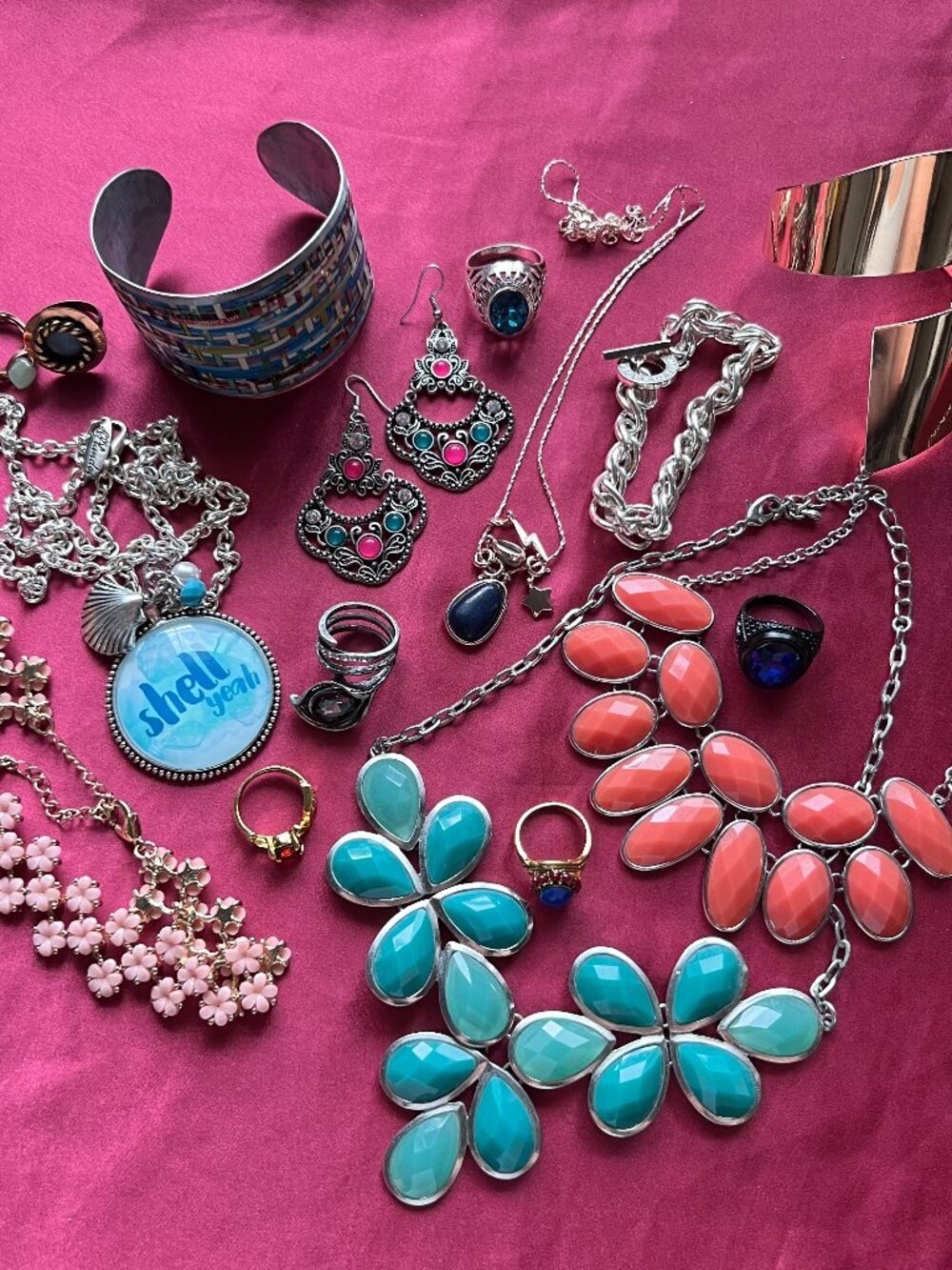 Modern & Y2K Jewelry Lot - 17 Pieces